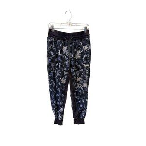 Anthropologie The Nomad Floral Tie-Dye Joggers Womens XS Cotton Stretch Casual P